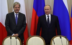 Paolo Gentiloni in Russia: Italy Does Not Like Sanctions, But It Does Not Have Enough Power to Revoke Them