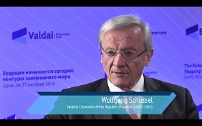 Wolfgang Schüssel About 13th Valdai Club Meeting: Frank Discussions Without Taboos 
