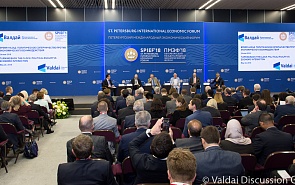 Valdai Club session and TV debates at the St Petersburg International Economic Forum
