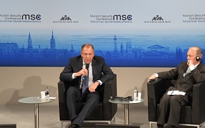 Foreign Minister Sergey Lavrov Delivers a Speech during Debates at the 51st Munich Security Conference