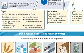 Russia in the Middle East. Economic Progress in 2017