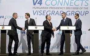 Attractive and Centrifugal Forces of the Visegrad Group